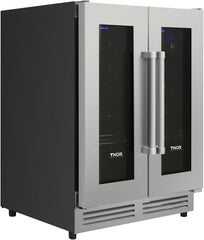 Perfectly Situation Openbox with Supper Discount Thor Kitchen 24 in. 42 Bottle Dual Zone Wine Cooler, TWC2402 -R - Smart Kitchen Lab