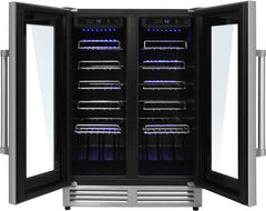 Perfectly Situation Openbox with Supper Discount Thor Kitchen 24 in. 42 Bottle Dual Zone Wine Cooler, TWC2402 -R - Smart Kitchen Lab