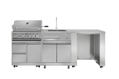 Perfectly Situation Openbox with Supper Discount Thor Kitchen 32 in. Built-In Liquid Propane Grill, MK04SS304 -R - Smart Kitchen Lab
