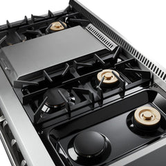 Perfectly Situation Openbox with Supper Discount Thor Kitchen 48 in. 6.7 cu. ft. Professional Propane Gas Range in Stainless Steel, HRG4808ULP -R - Smart Kitchen Lab
