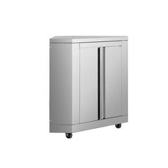 Perfectly Situation Openbox with Supper Discount Thor Kitchen Outdoor Kitchen Corner Cabinet Module in Stainless Steel, MK06SS304 -R - Smart Kitchen Lab