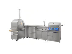 Perfectly Situation Openbox with Supper Discount Thor Kitchen Outdoor Kitchen Package with Propane Gas Grill, AP-Outdoor-LP -R - Smart Kitchen Lab