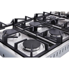 Thor 36 in. Drop-in Natural Gas Cooktop in Stainless Steel, TGC3601 - Smart Kitchen Lab