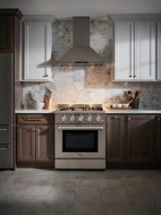 Thor Kitchen 30 inches High Qulity Professional Appliances 5-Piece: 30 inches High Qulity Professional Range,Stainless Steel Range Hood,French Door Refrigerator,Dishwasher,Microwave, Ap-30-hq-5 - Smart Kitchen Lab