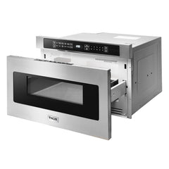 Thor Kitchen 30 inches High Qulity Professional Appliances 5-Piece: 30 inches High Qulity Professional Range,Stainless Steel Range Hood,French Door Refrigerator,Dishwasher,Microwave, Ap-30-hq-5 - Smart Kitchen Lab