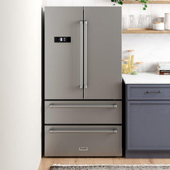 Thor Kitchen 30 inches High Qulity Professional Appliances 5-Piece: 30 inches High Qulity Professional Range,Stainless Steel Range Hood,French Door Refrigerator,Dishwasher,Microwave, Ap-30-hq-5 - Smart Kitchen Lab