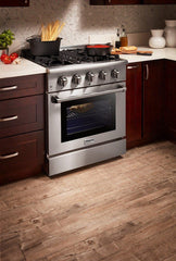 Thor Kitchen 30 inches High Qulity Professional Appliances 5-Piece: 30 inches High Qulity Professional Range,Stainless Steel Range Hood,French Door Refrigerator,Dishwasher,Microwave, Ap-30-hq-5 - Smart Kitchen Lab