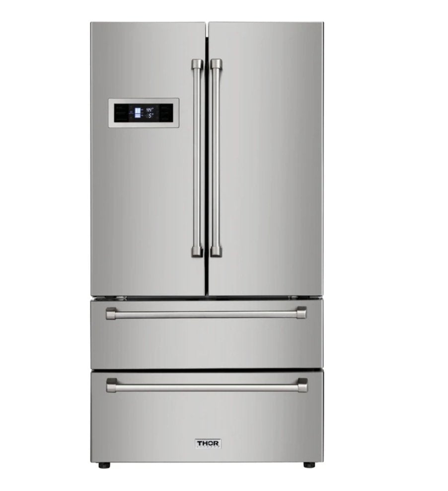 Thor Kitchen 30 inches High Qulity Professional Appliances 5-Piece: 30 inches High Qulity Professional Range,Stainless Steel Range Hood,French Door Refrigerator,Dishwasher,Microwave, Ap-30-hq-5 - Smart Kitchen Lab