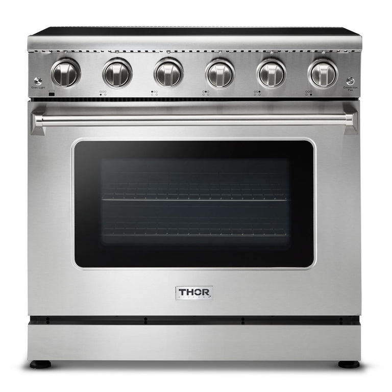 Thor Kitchen 36 inches Standard Professional Appliances 2-Piece: 36 inches Standard Professional Range,Stainless Steel Range Hood, AP-36-sd-2 - Smart Kitchen Lab