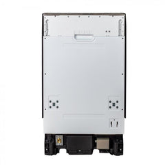 ZLINE 18 in. Top Control Dishwasher in White Matte Stainless Steel, DW-WM-18 - Smart Kitchen Lab