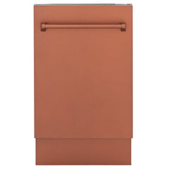ZLINE 18 in. Top Control Tall Dishwasher in Copper with 3rd Rack, DWV-C-18 - Smart Kitchen Lab