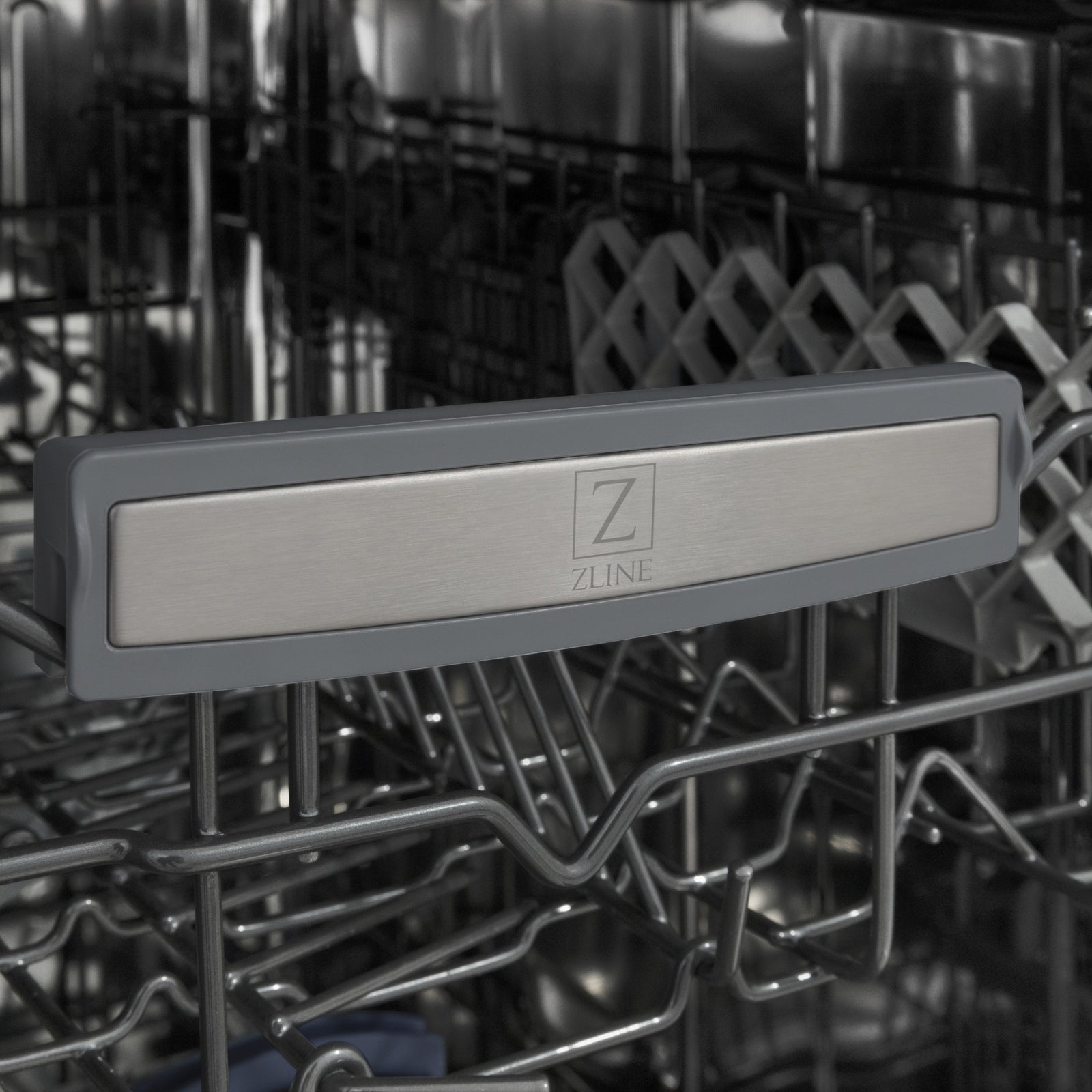 ZLINE 18 in. Top Control Tall Dishwasher in Red Gloss with 3rd Rack, DWV-RG-18 - Smart Kitchen Lab
