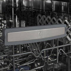ZLINE 18 in. Top Control Tall Dishwasher in Red Gloss with 3rd Rack, DWV-RG-18 - Smart Kitchen Lab
