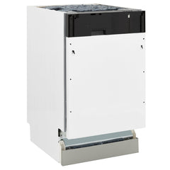 ZLINE 18 in. Top Control Tall Dishwasher in White Matte with 3rd Rack, DWV-WM-18 - Smart Kitchen Lab