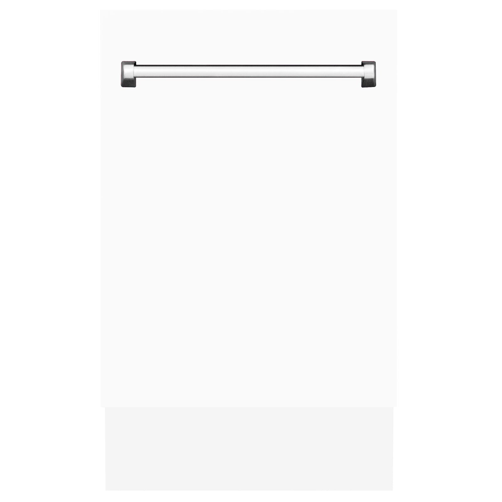 ZLINE 18 in. Top Control Tall Dishwasher in White Matte with 3rd Rack, DWV-WM-18 - Smart Kitchen Lab