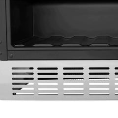 ZLINE 24" Autograph 154 Can Beverage Fridge in Stainless Steel with Champagne Bronze Accents - Monument Series, RBVZ-US-24-CB - Smart Kitchen Lab