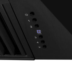 ZLINE 30 in. Autograph Edition in Black Stainless Steel Range Hood with Champagne Bronze Handle, BS655Z-30-CB - Smart Kitchen Lab