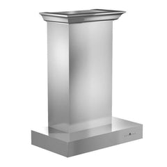 ZLINE 30 In. Convertible Professional Wall Mount Range Hood in Stainless Steel with Crown Molding, KECOMCRN-30 - Smart Kitchen Lab