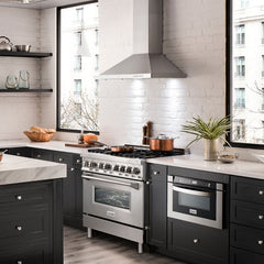 ZLINE 30 in. Convertible Vent Wall Mount Range Hood in Stainless Steel, KB-30 - Smart Kitchen Lab