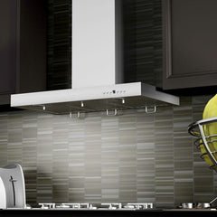 ZLINE 30 in. Convertible Vent Wall Mount Range Hood in Stainless Steel with Crown Molding, KECRN-30 - Smart Kitchen Lab