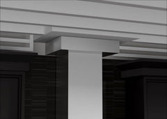 ZLINE 30 in. Convertible Vent Wall Mount Range Hood in Stainless Steel with Crown Molding, KECRN-30 - Smart Kitchen Lab