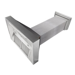 ZLINE 30 in. Ducted DuraSnow® Stainless Steel Range Hood with Oil Rubbed Bronze Shell, 8654ORB-30 - Smart Kitchen Lab