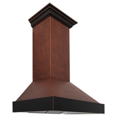 ZLINE 30 in. Hand-Hammered Copper Finish Wall Range Hood, 655-HBXXX-30 - Smart Kitchen Lab