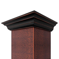 ZLINE 30 in. Hand-Hammered Copper Finish Wall Range Hood, 655-HBXXX-30 - Smart Kitchen Lab
