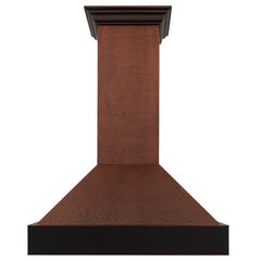 ZLINE 30 in. Hand-Hammered Copper Finish Wall Range Hood, 655-HBXXX-30 - Smart Kitchen Lab