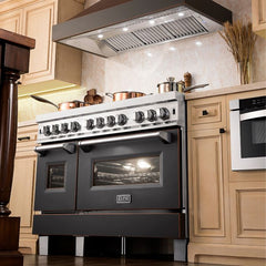 ZLINE 30 in. Hand-Hammered Copper Finish Wall Range Hood, 655-HBXXX-30 - Smart Kitchen Lab