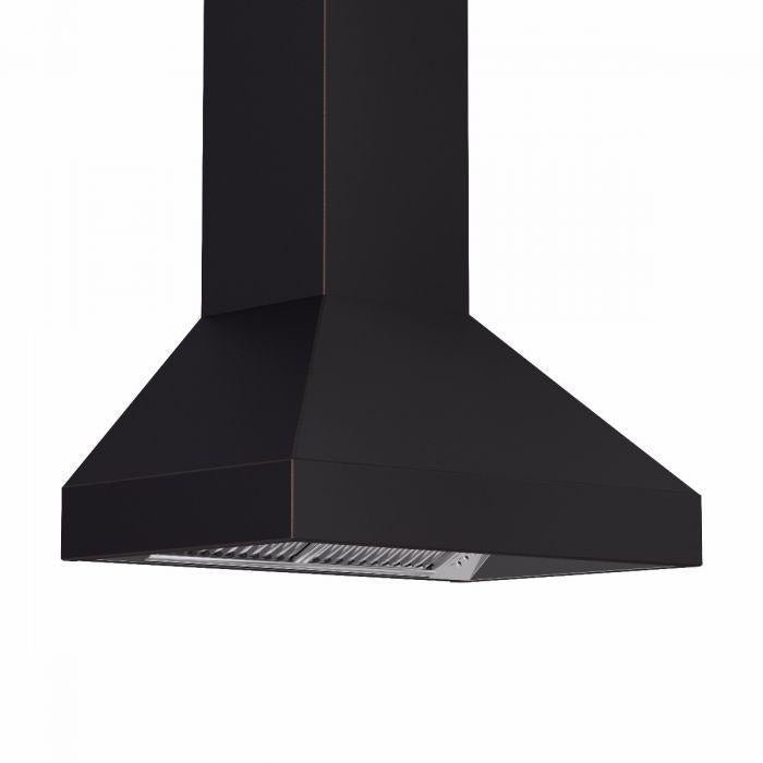 ZLINE 30 in. Oil-Rubbed Bronze Wall Range Hood 8667B-30, 24 in. depth - Smart Kitchen Lab