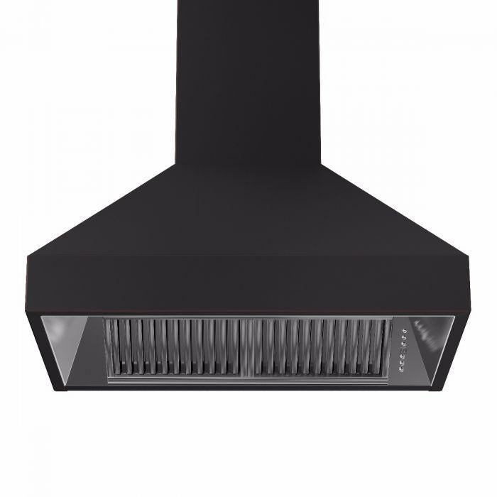 ZLINE 30 in. Oil-Rubbed Bronze Wall Range Hood 8667B-30, 24 in. depth - Smart Kitchen Lab