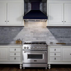 ZLINE 30 in. Oil-Rubbed Bronze Wall Range Hood 8667B-30, 24 in. depth - Smart Kitchen Lab