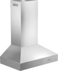 ZLINE 30 in. Professional Convertible Vent Wall Mount Range Hood in Stainless Steel with Crown Molding, 667CRN-30 - Smart Kitchen Lab