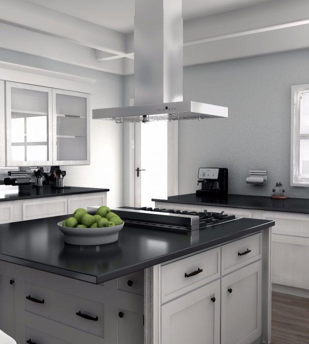 ZLINE 30 in. Stainless Steel Island Range Hood, KE2i-30 - Smart Kitchen Lab