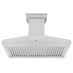 ZLINE 30 in. Wall Mount Range Hood in Stainless Steel with Built-in CrownSound™ Bluetooth Speakers, KF1CRN-BT-30 - Smart Kitchen Lab