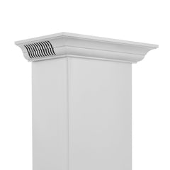 ZLINE 30 in. Wall Mount Range Hood in Stainless Steel with Built-in CrownSound™ Bluetooth Speakers, KF1CRN-BT-30 - Smart Kitchen Lab