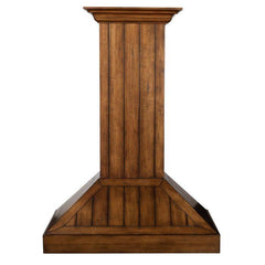 ZLINE 30 in. Wooden Wall Range Hood, Rustic Light, KPLL-30 - Smart Kitchen Lab