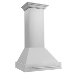 ZLINE 30 Inch Stainless Steel Range Hood with Stainless Steel Handle, 8654STX-30 - Smart Kitchen Lab