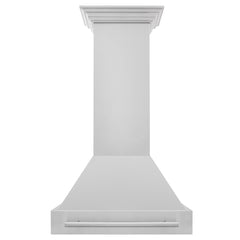 ZLINE 30 Inch Stainless Steel Range Hood with Stainless Steel Handle, 8654STX-30 - Smart Kitchen Lab