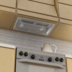 ZLINE 34 In. Ducted Remote Blower Range Hood Insert in Stainless Steel, 698-RD-34 - Smart Kitchen Lab