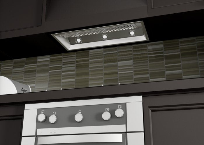 ZLINE 34 In. Remote Blower Ducted Range Hood Insert in Stainless Steel, 695-RD-34 - Smart Kitchen Lab