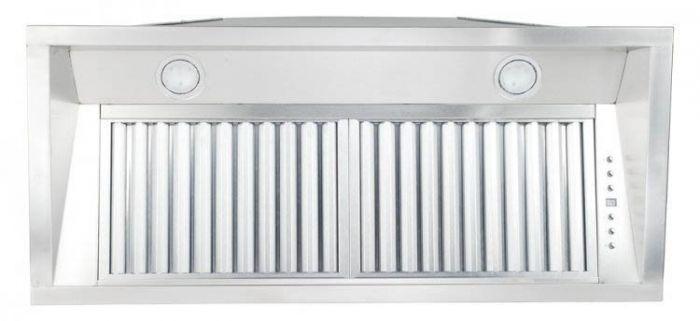 ZLINE 34 In. Remote Blower Ducted Range Hood Insert in Stainless Steel, 695-RD-34 - Smart Kitchen Lab