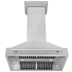 ZLINE 36" DuraSnow® Stainless Steel Range Hood, 8654SNX-36 - Smart Kitchen Lab