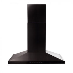 ZLINE 36 in. 400 CFM Island Range Hood in Black Stainless Steel, BSGL2iN-36 - Smart Kitchen Lab