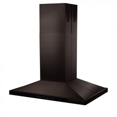 ZLINE 36 in. 400 CFM Island Range Hood in Black Stainless Steel, BSGL2iN-36 - Smart Kitchen Lab