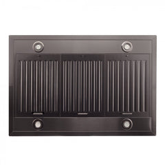 ZLINE 36 in. 400 CFM Island Range Hood in Black Stainless Steel, BSGL2iN-36 - Smart Kitchen Lab