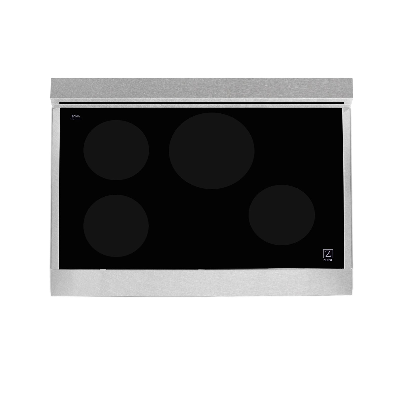 ZLINE 36 In. 4.6 cu. ft. Induction Range with a 4 Element Stove and Electric Oven in DuraSnow Stainless Steel, RAINDS-SN-36 - Smart Kitchen Lab