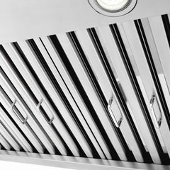 ZLINE 36 In. Alpine Series Ducted Wall Mount Range Hood in Stainless Steel, ALP100WL-36 - Smart Kitchen Lab