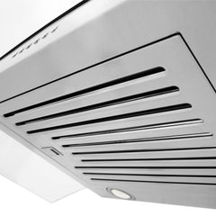 ZLINE 36 in. Alpine Series Professional Ducted Vent Wall Mount Range Hood in Stainless Steel, ALP70WL-36 - Smart Kitchen Lab